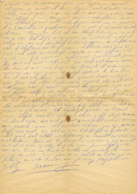 23 brief Pa uit Roermond, 27-5-'45 achterkant.jpg